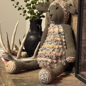 Pebble Handmade Crochet Lamb Plush